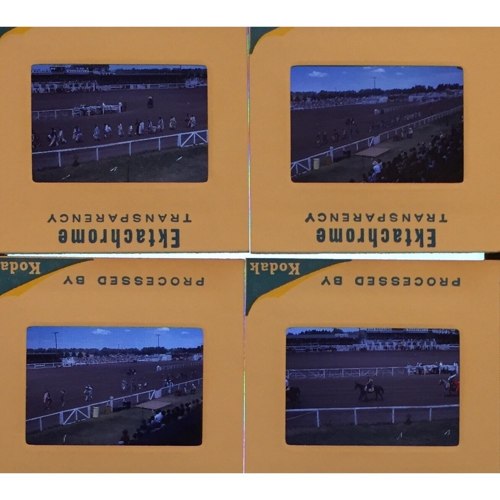 Vtg 35mm Slides Lot Of 10 Frontier Days Cheyenne Wyoming Horses Rodeo 1970